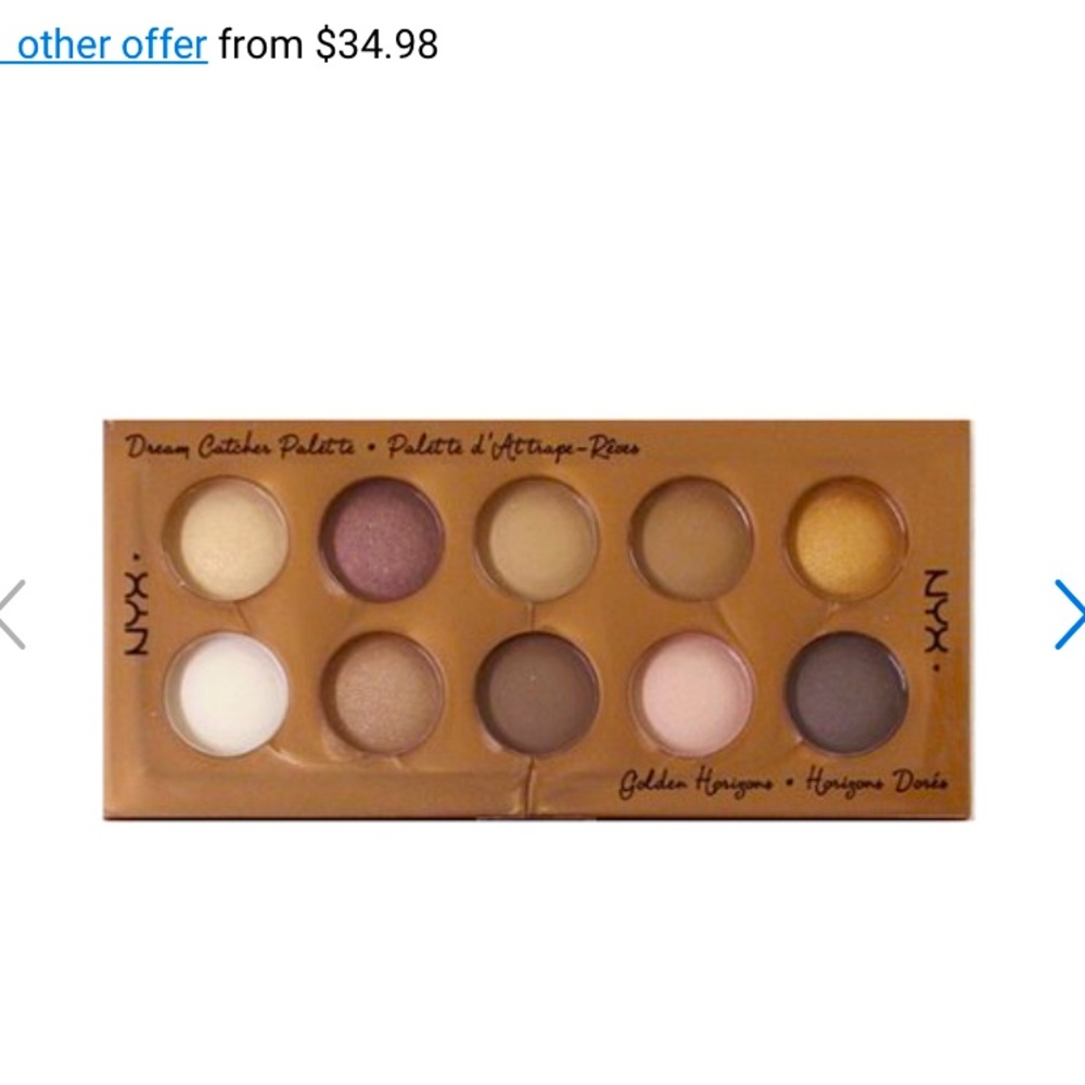 NYX Dream Catcher Palette - Golden Horizons